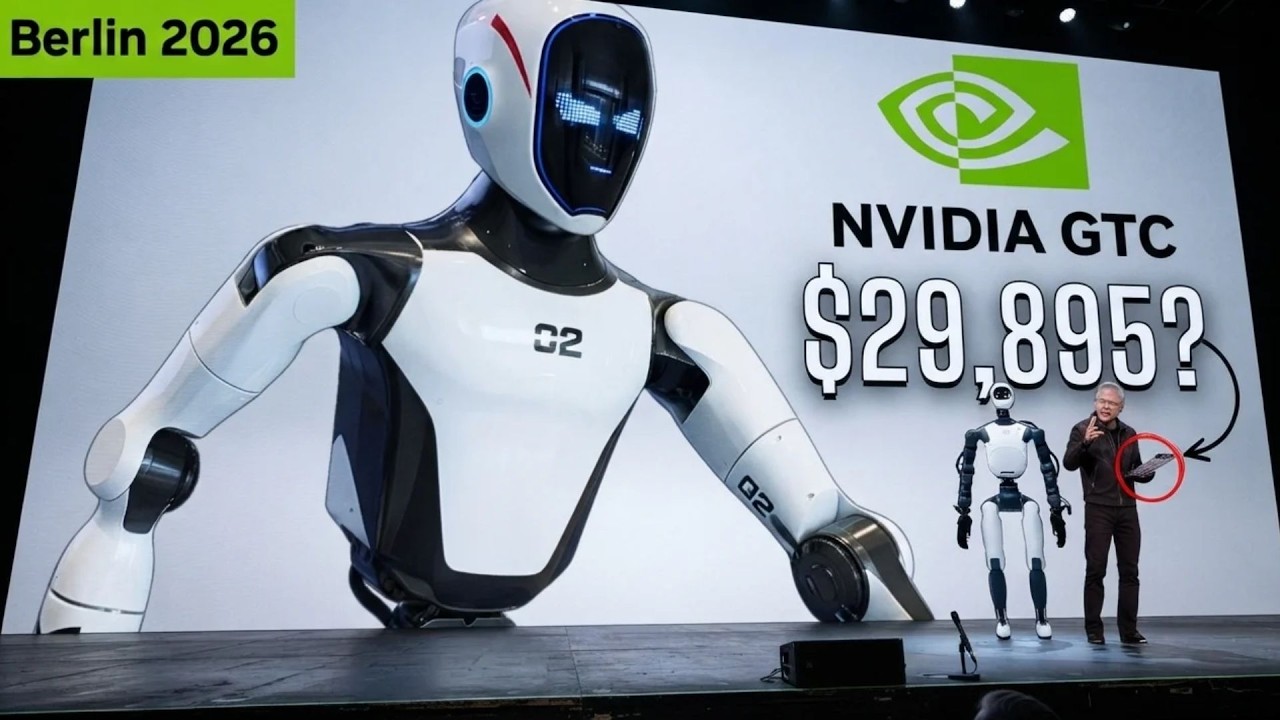 NVIDIA GTC Berlin 2026 Drops 4 New AI Hardware Gamechangers (H2-X ROBOT)