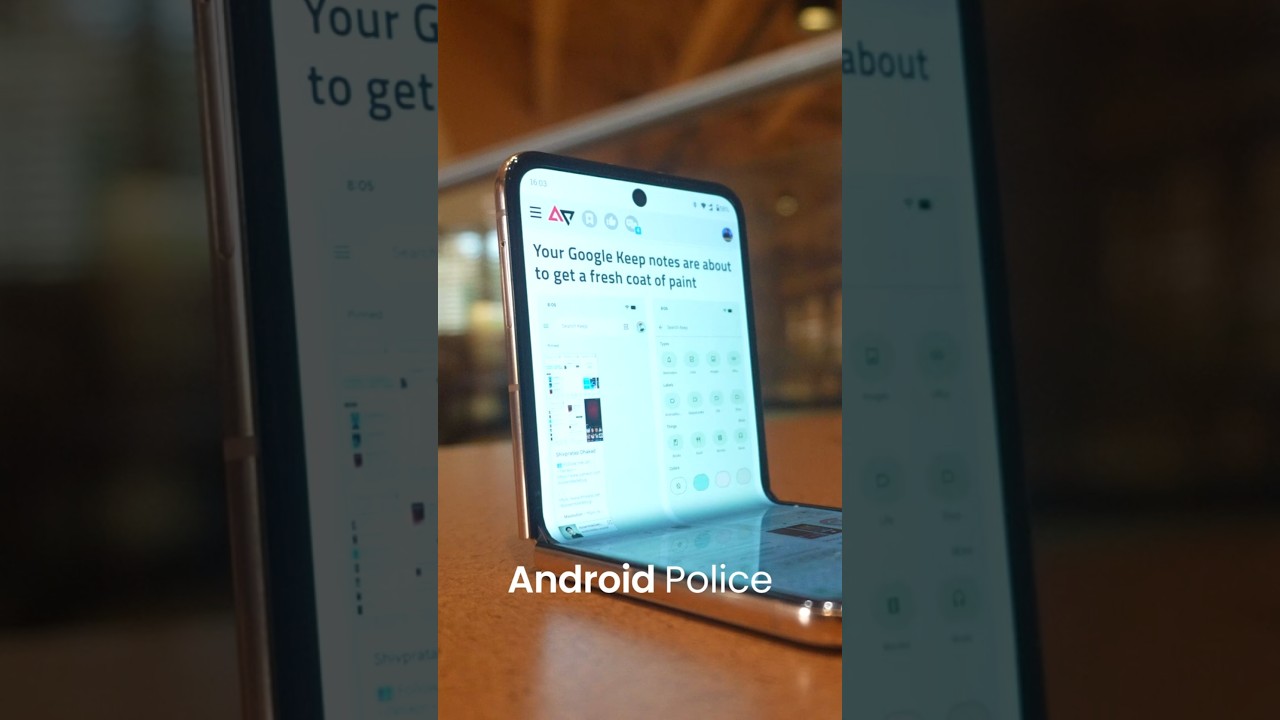 #Android NOTE-TAKERS, take note of #Google Keep's REFRESH #productivity #tech #shorts