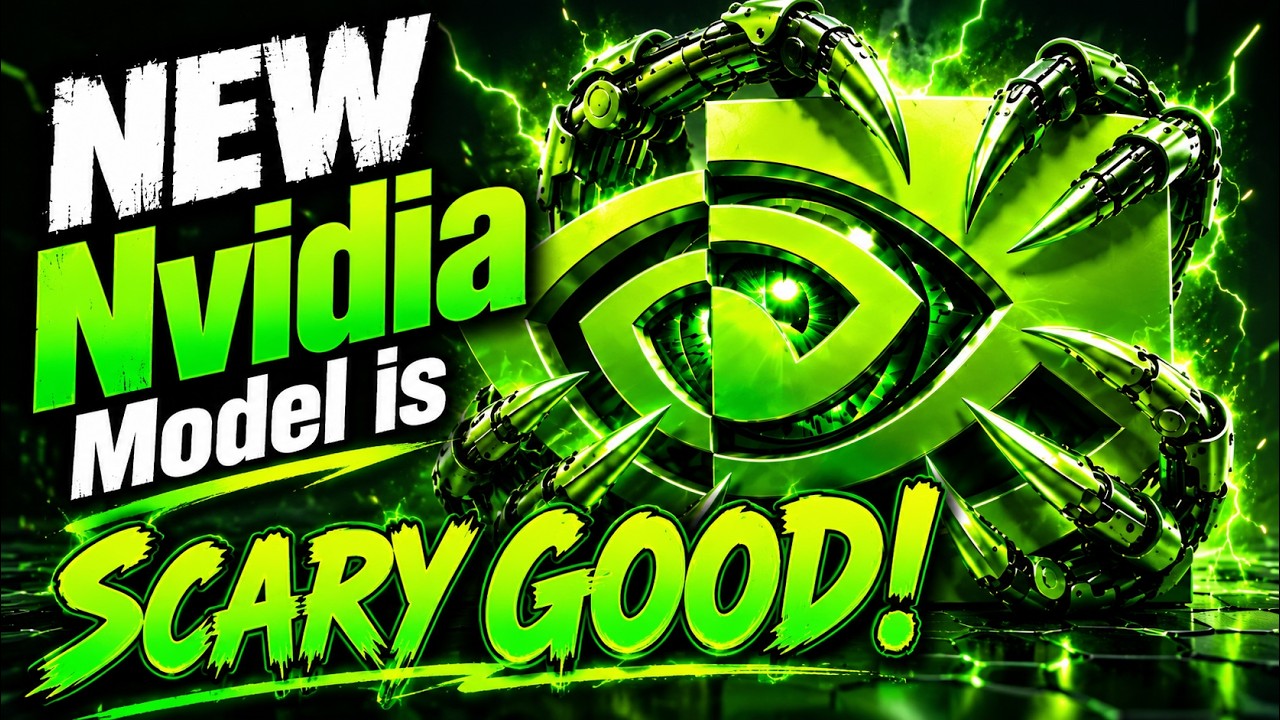 NEW Nvidia Model is SCARY GOOD! 🤯