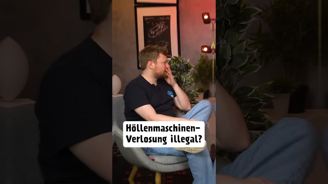War die Verlosung der Höllenmaschine illegal?