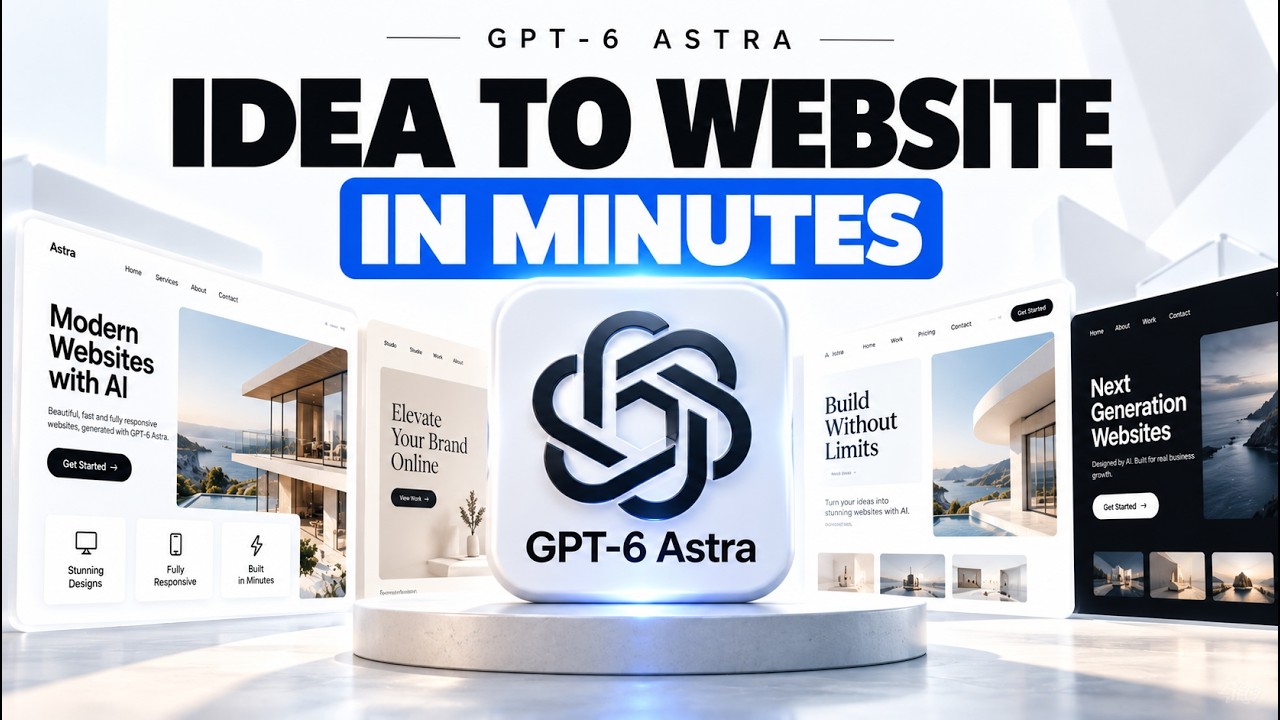 GPT-6 Astra Is SCARY GOOD at Website Design!
