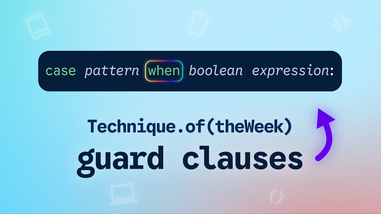 Guard Clauses (Technique of the Week)