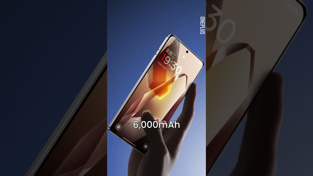 The 6K BATTERY on the #OnePlus 13 #Android #tech