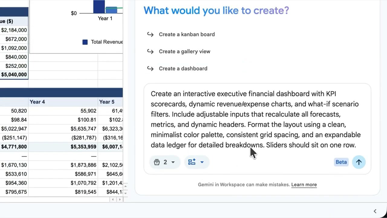 Now, you can turn complex financial forecasts into interactive visual models in moments.