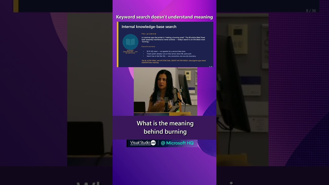 Basic Vector Search Is Just the Start #vslive #visualstudio