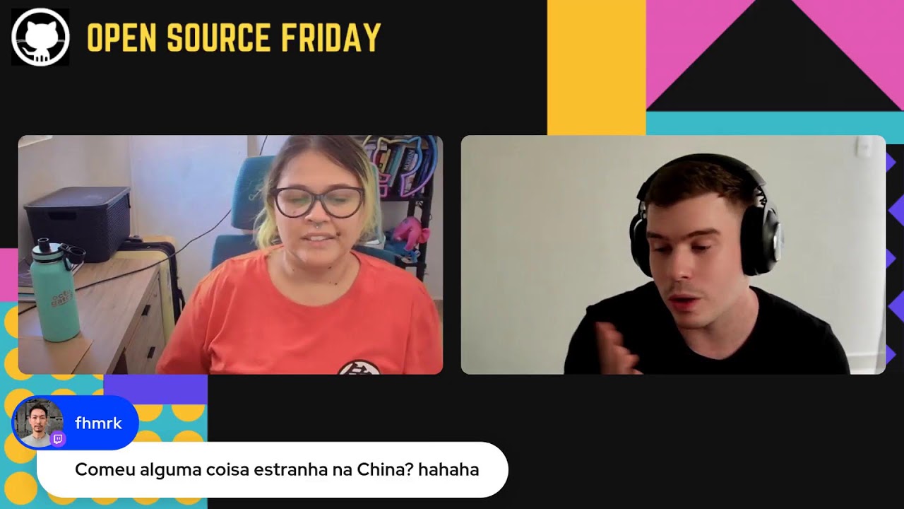 [ptBR] Open Source Friday Brasil com Rafael Gonzaga - replay