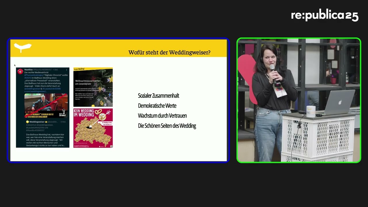 re:publica 25: Rike  Lange - Authentisch, hyperlokal, viral