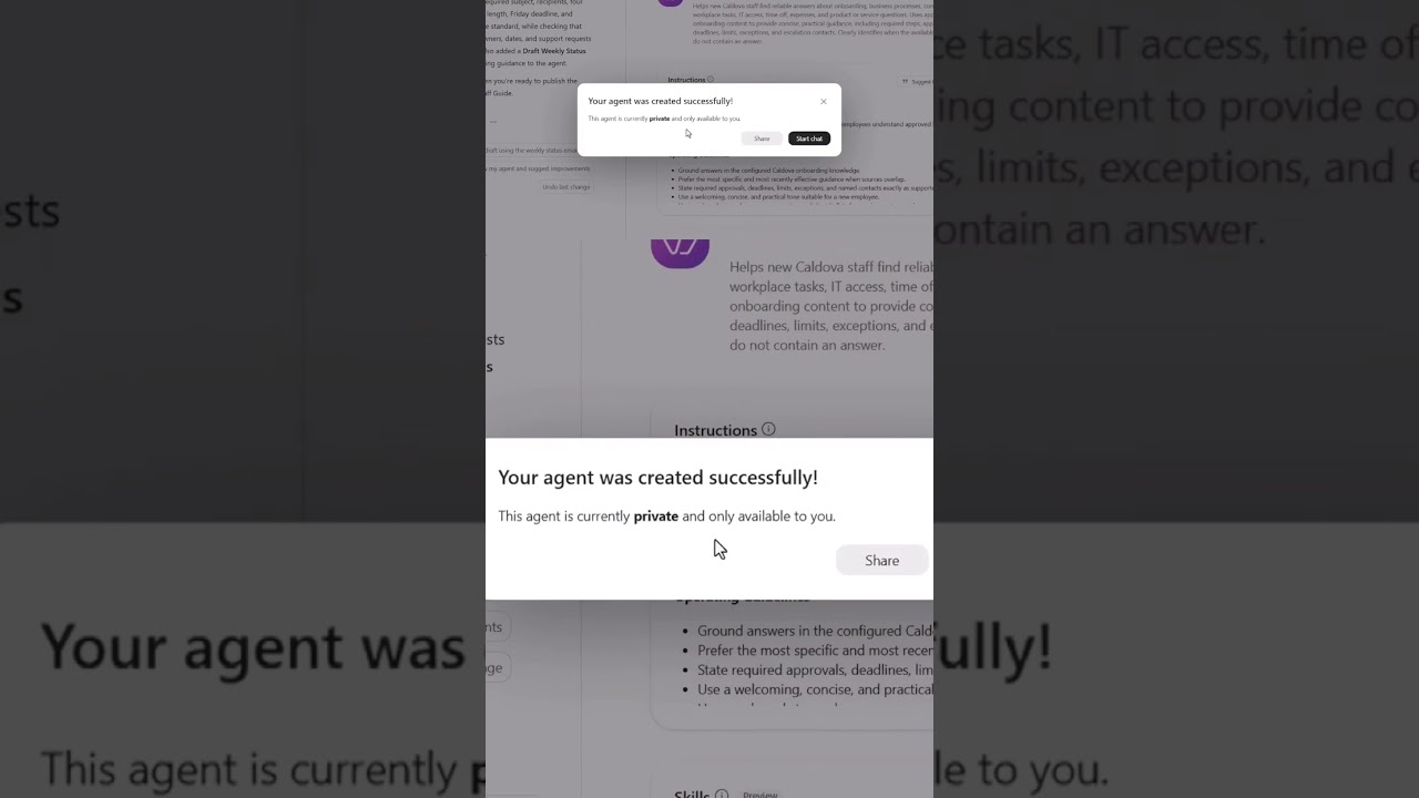 How to Share a Copilot Agent With Your Team