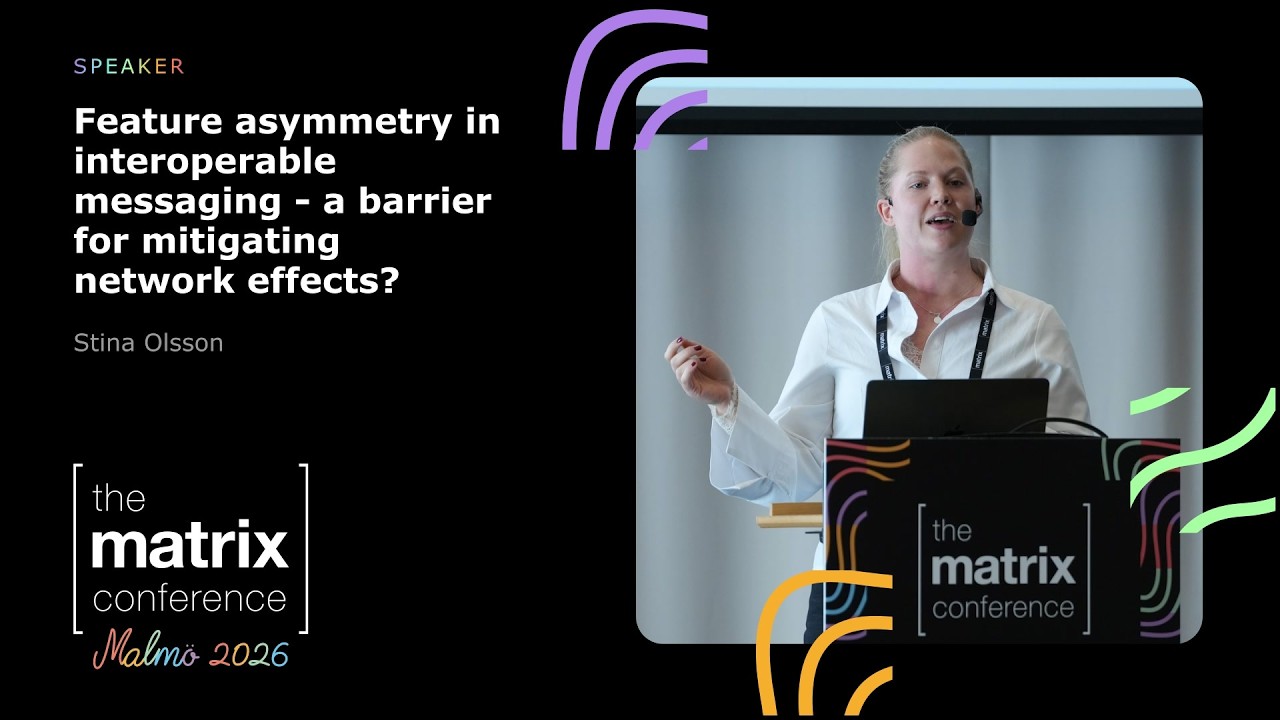 Feature asymmetry in interoperable messaging - a barrier for mitigating network effects?