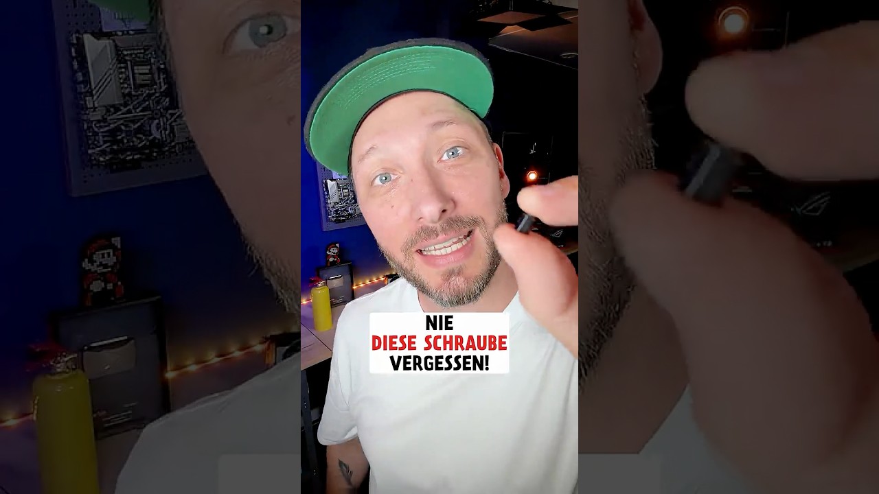 Gaming-PC startet nicht? Diese kleine Schraube könnte schuld sein