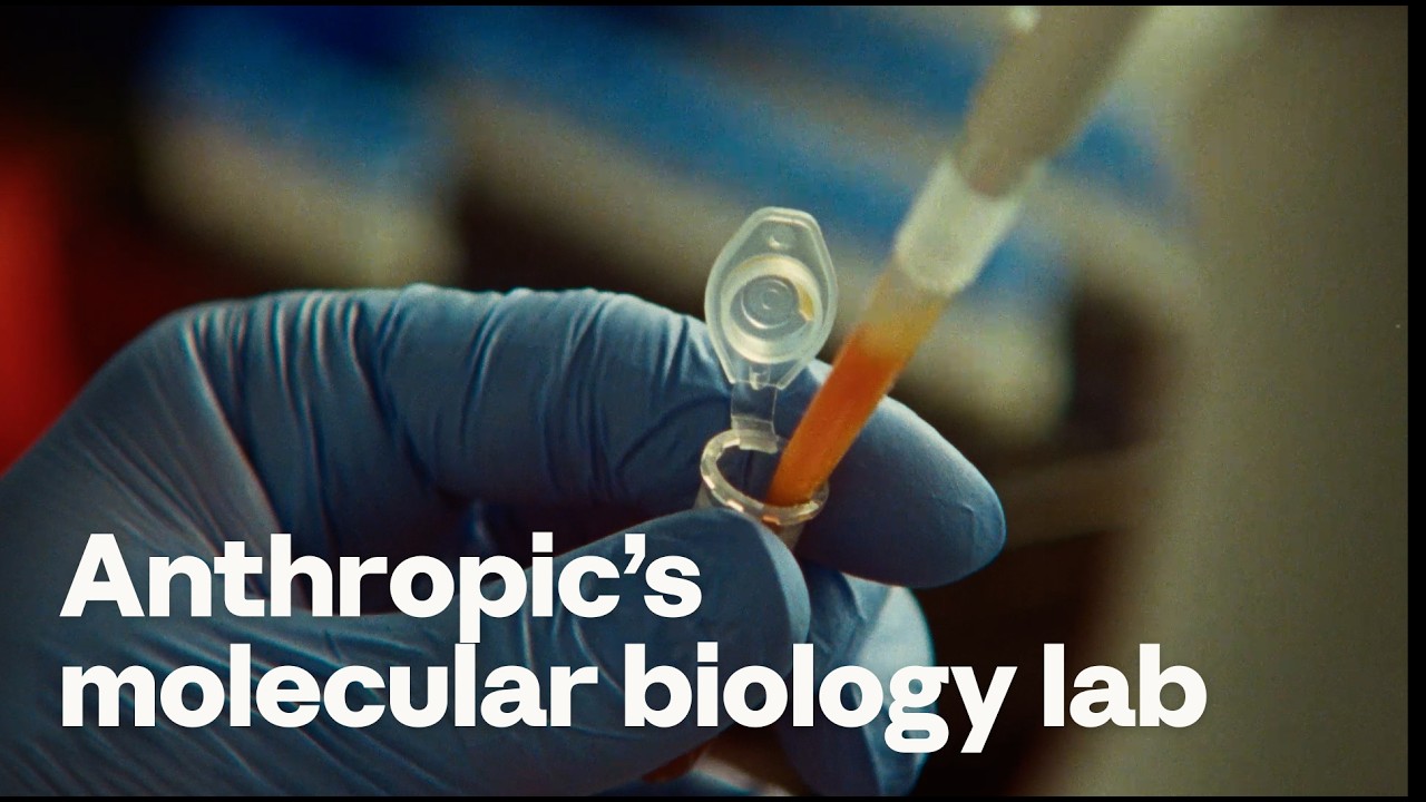 Inside Anthropic's molecular biology lab