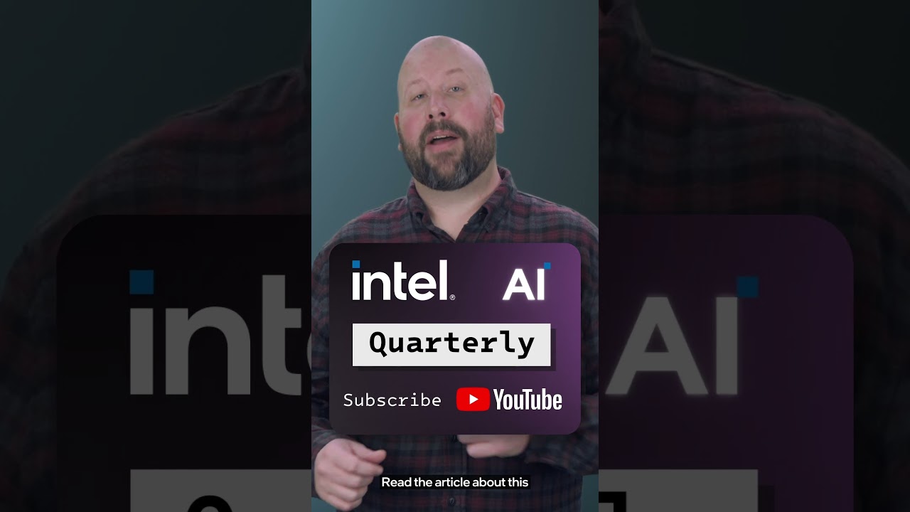 Text-to-Text-to-Image Generative AI | AI Quarterly | Q1 2024  Intel Software