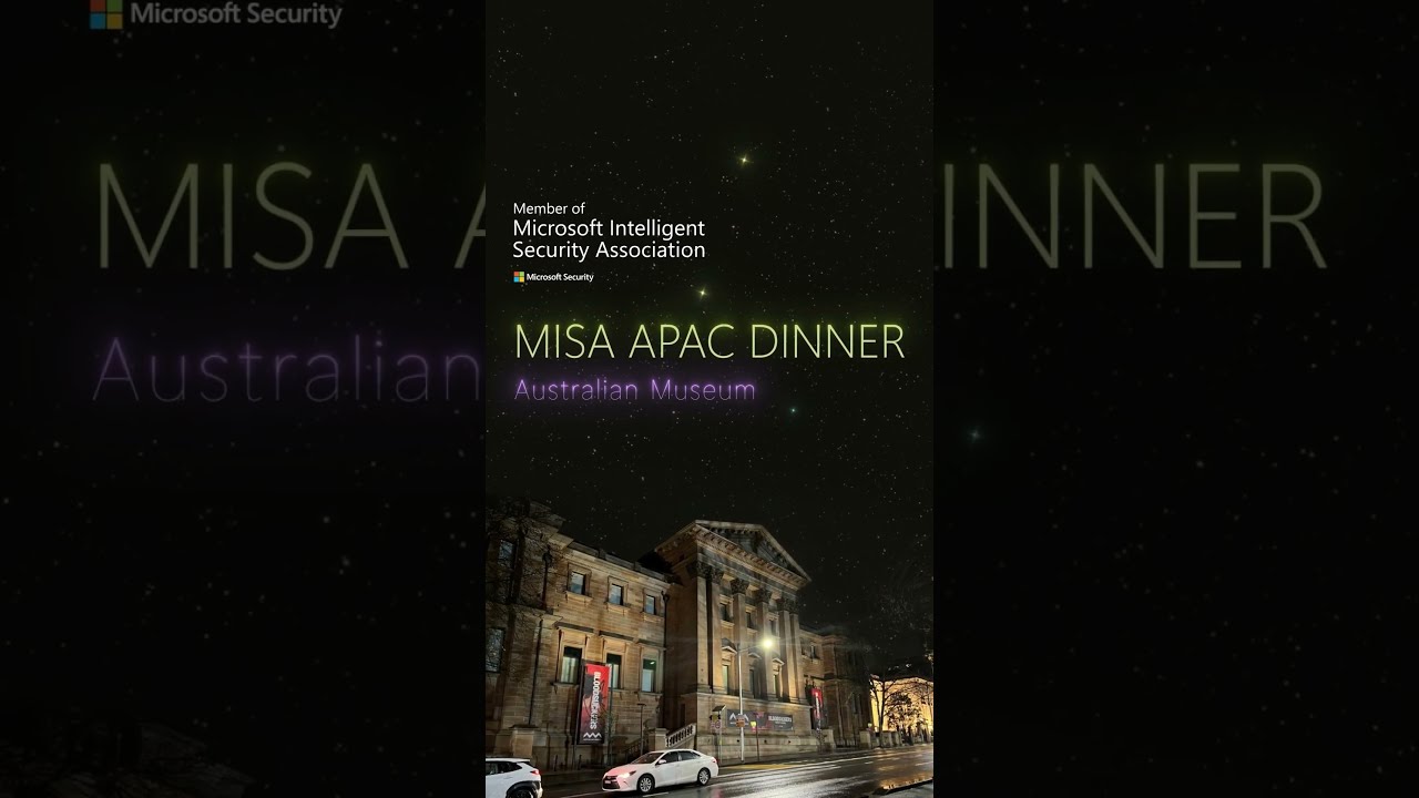 MISA APAC Dinner Australian Museum