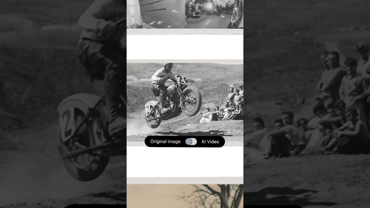 Legacy in motion. 🏍️ Harley-Davidson Museum & @googleartsculture brought photos to life using Veo