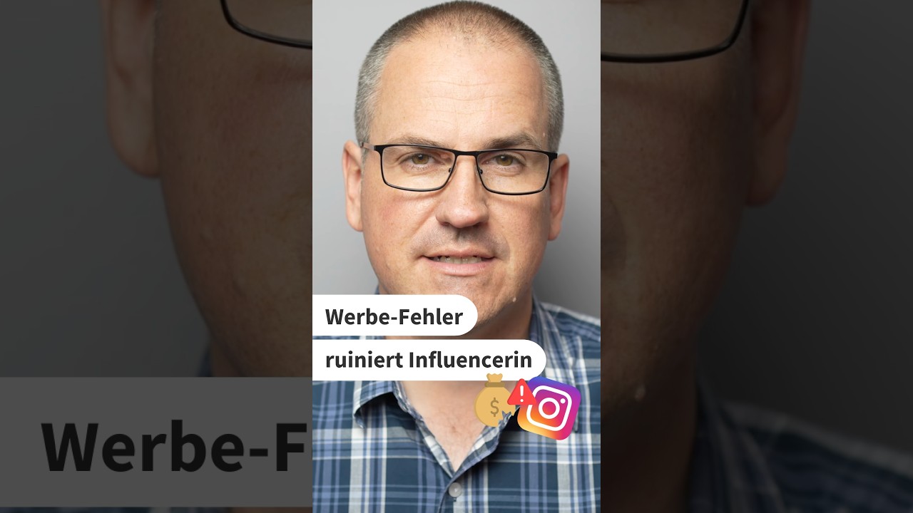 Werbe-Fehler ruiniert Influencerin