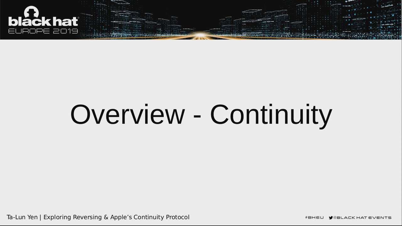 Trust in Apple's Secret Garden: Exploring & Reversing Apple's Continuity Protocol