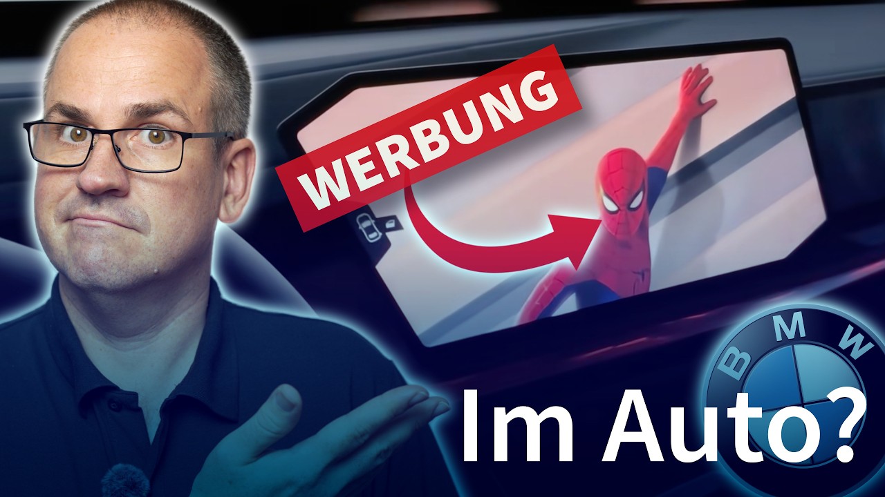 BMW zeigt Werbung im Auto – geht das zu weit?
