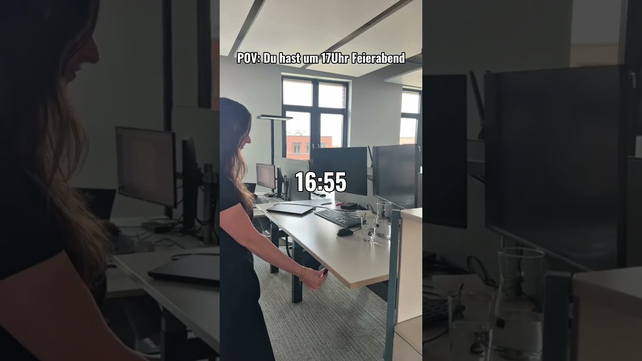 POV: Du hast um 17 Uhr Feierabend 🤭
