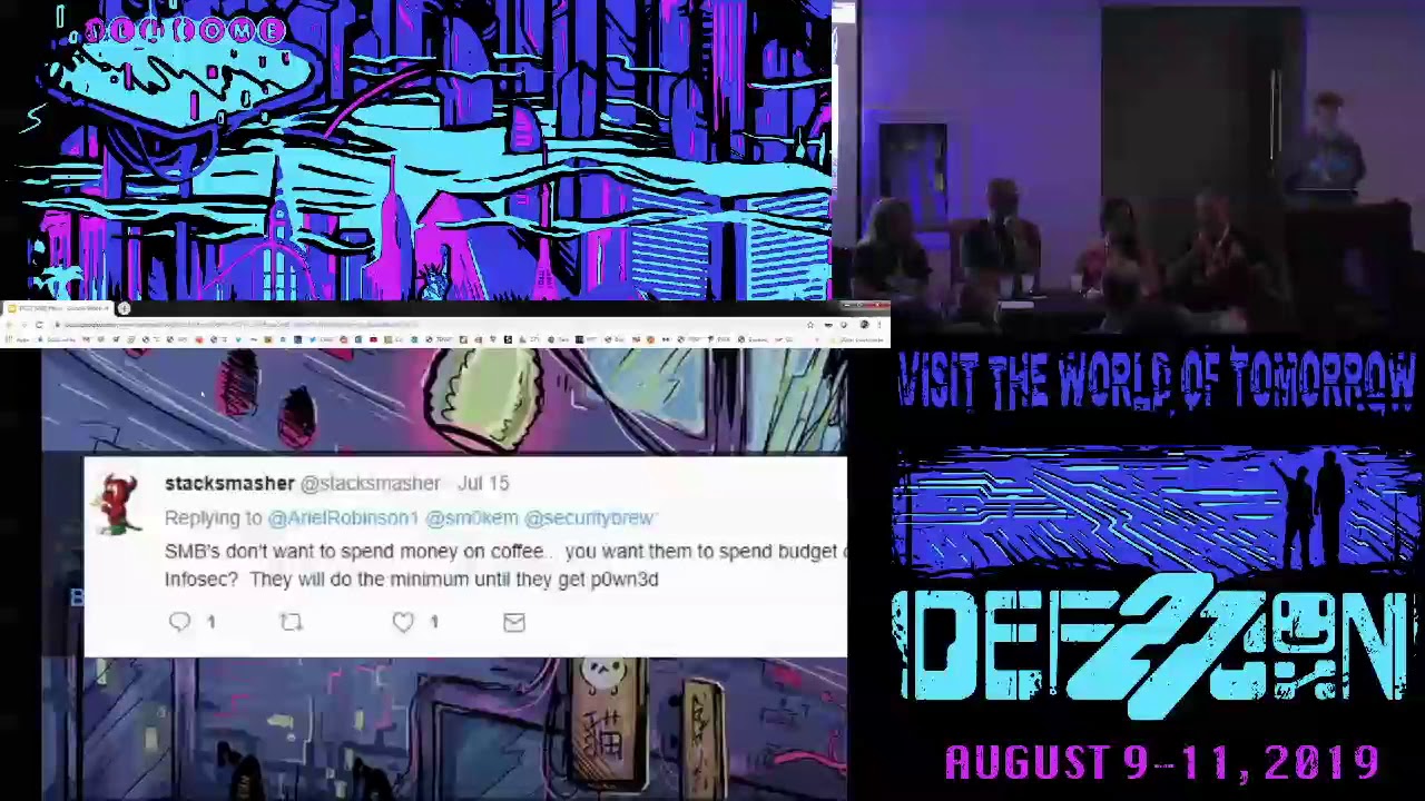 DEF CON 27 Blue Team Village - claushoumann - Security Strategy for Small Medium Business