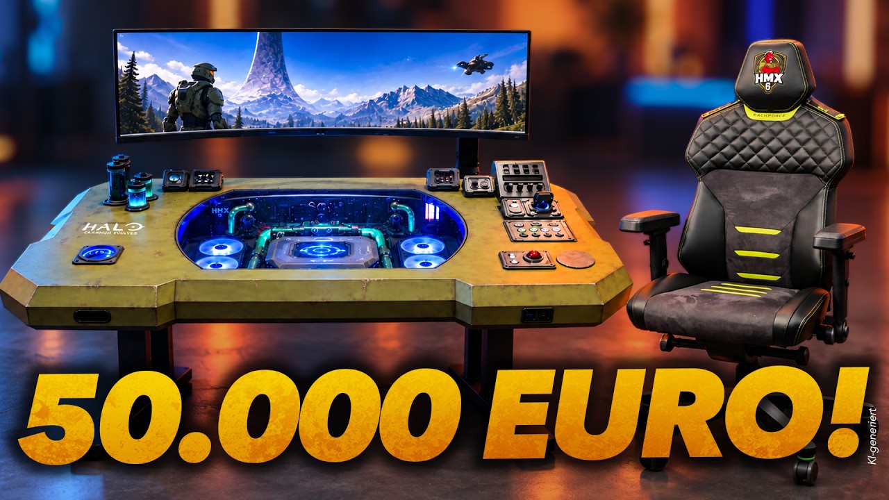 50.000€-Gaming-PC gewinnen! DAS ist die HMX 6!
