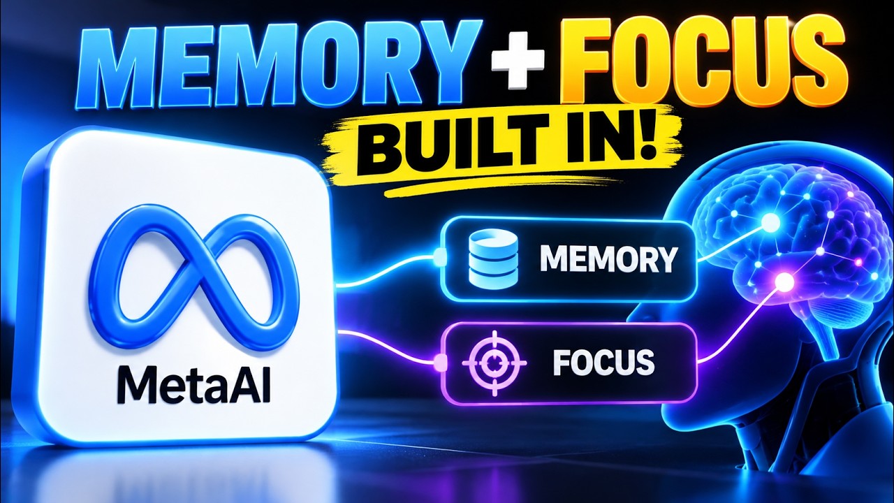 Meta's New AI Agent Has MEMORY + FOCUS Built In