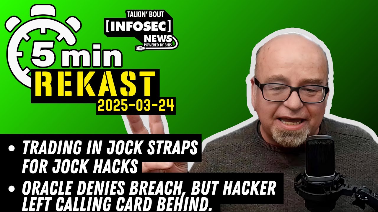 REKAST - ! #infosecnews #cybersecurity #podcastclips