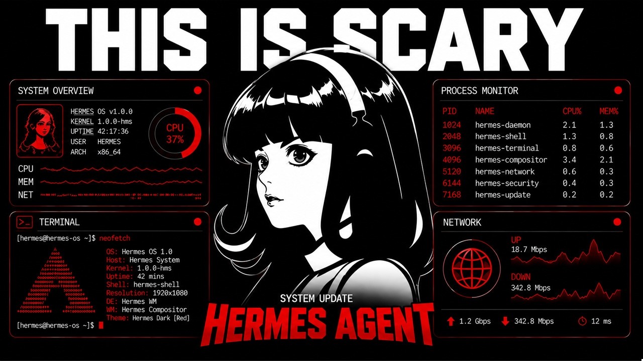 New Hermes Agent Just Changed EVERY THING!