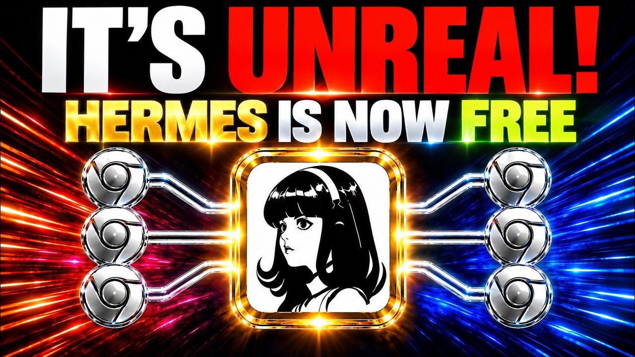New FREE Hermes Agent Stealth Model (MissingNo!)