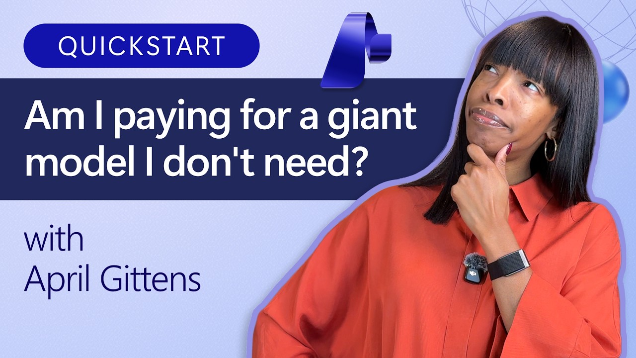 Am I paying for a giant model I don't need?