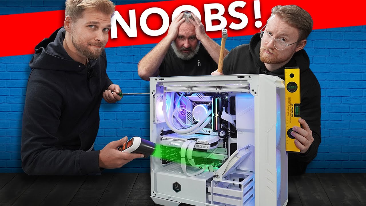 Können diese NOOBS einen PC bauen?? Mit Gewinnspiel!
