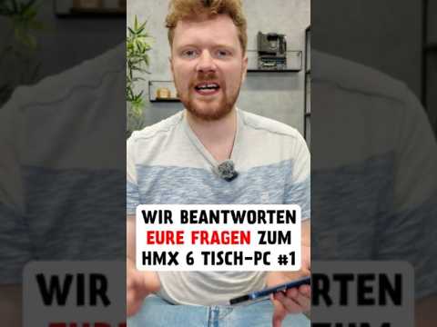 HMX 6 FAQ #:1 Warum 2x RTX 5090? Tisch zu KLEIN? Gamescom-Präsenz? etc.