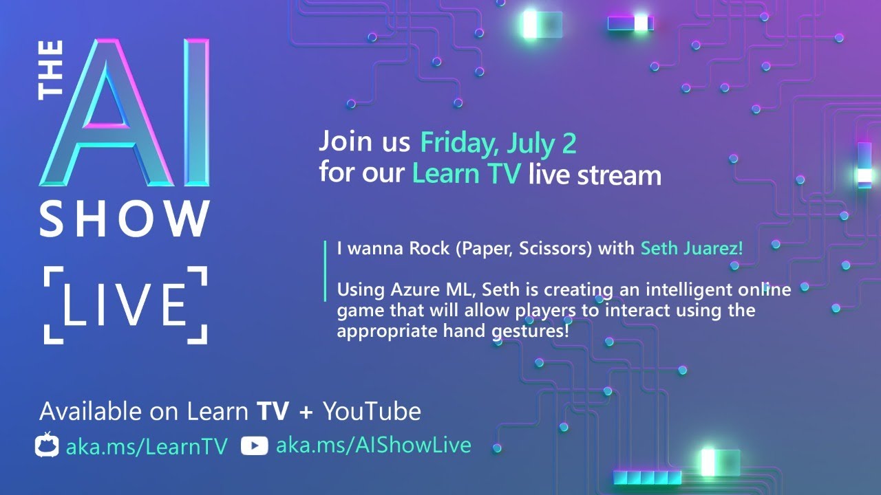 AI Show Live - Episode 20 - I wanna ?? Rock (Paper, Scissors) with Seth!