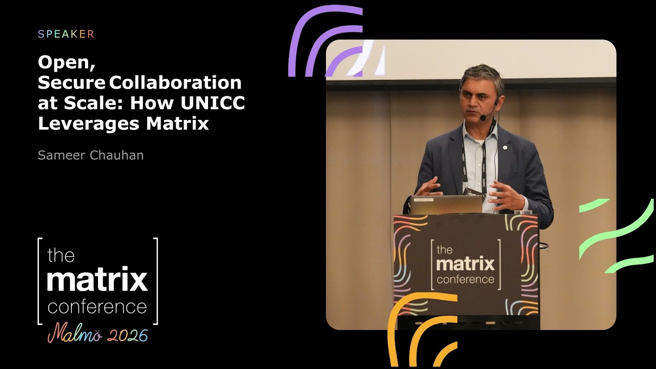 Open, Secure Collaboration at Scale: How UNICC Leverages Matrix