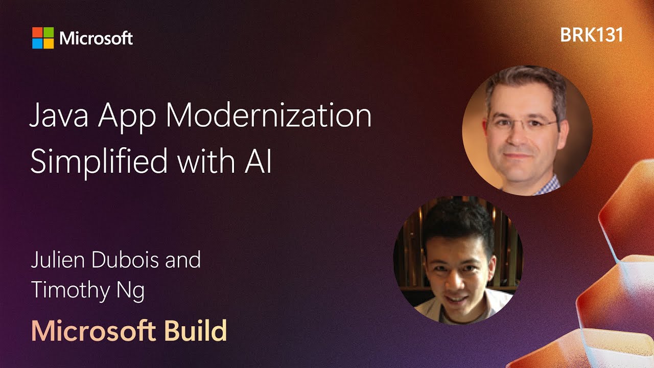 Java App Modernization Simplified with AI | BRK131