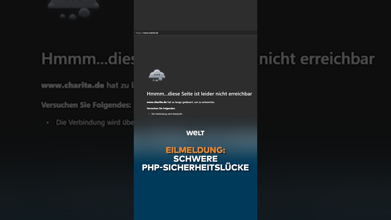 Severe security vulnerability in the widely used programming language PHP causes Europe ...