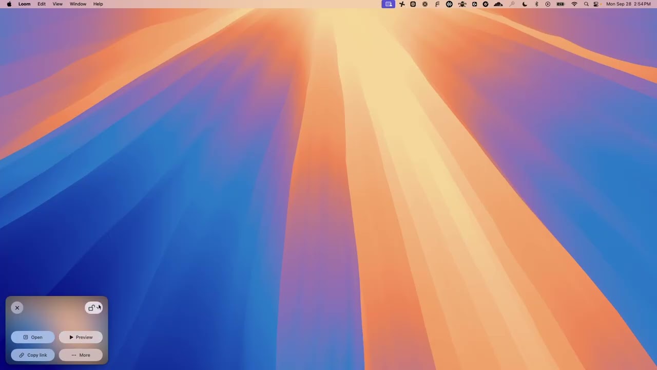 New Loom for Mac Desktop App