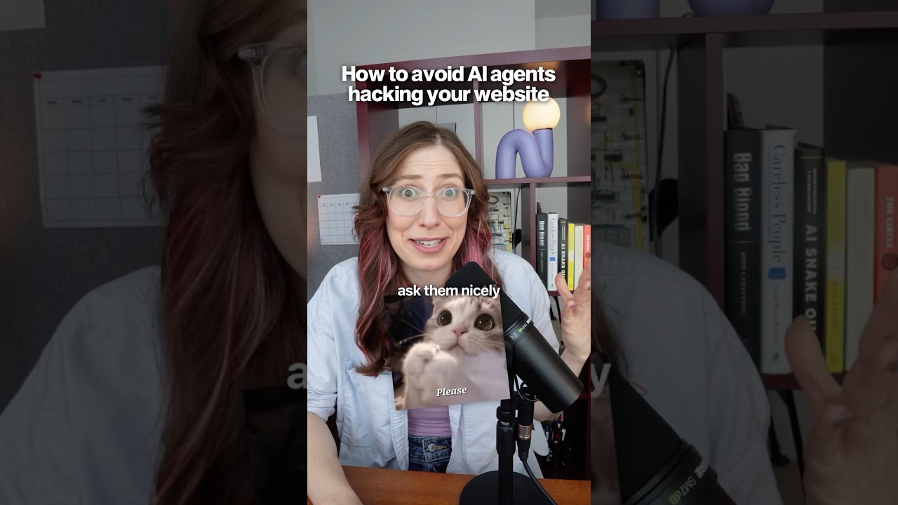 How to avoid getting hacked by AI agents