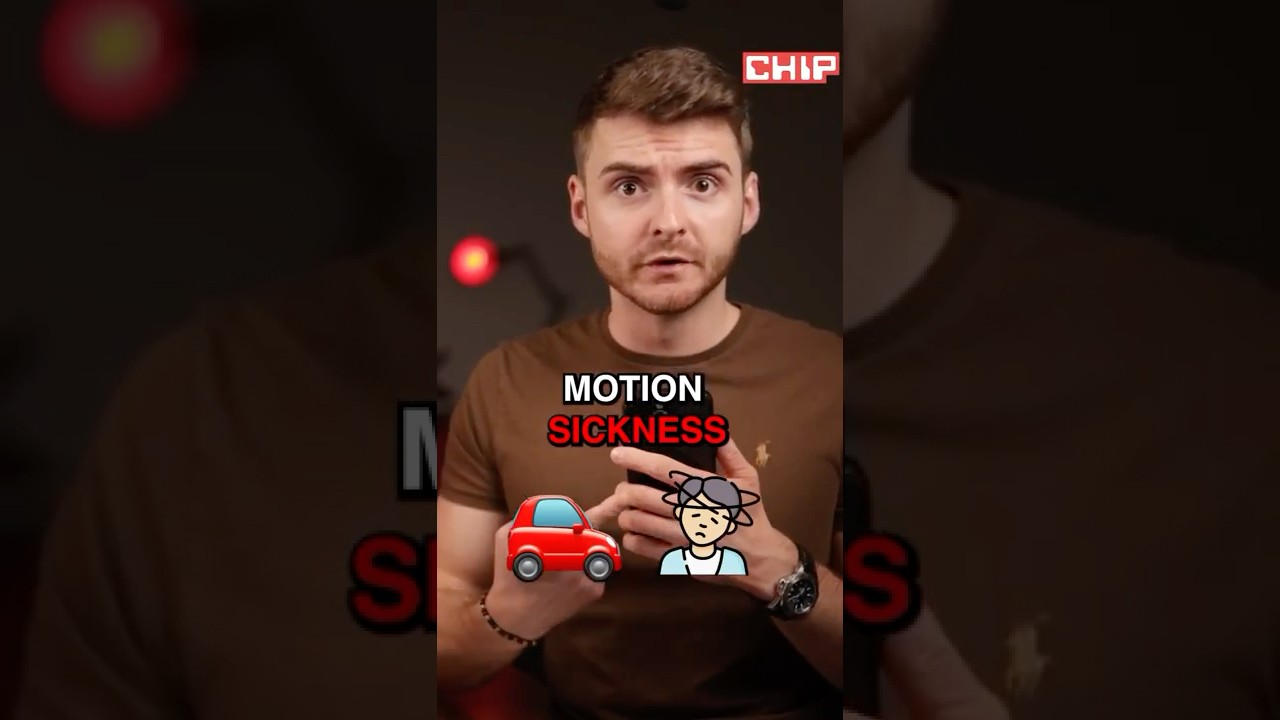 Hilfe gegen Motion sickness #smartphone #iphonetricks