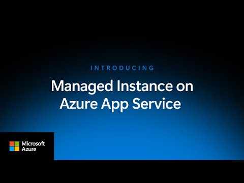 Managed Service on Azure App Service