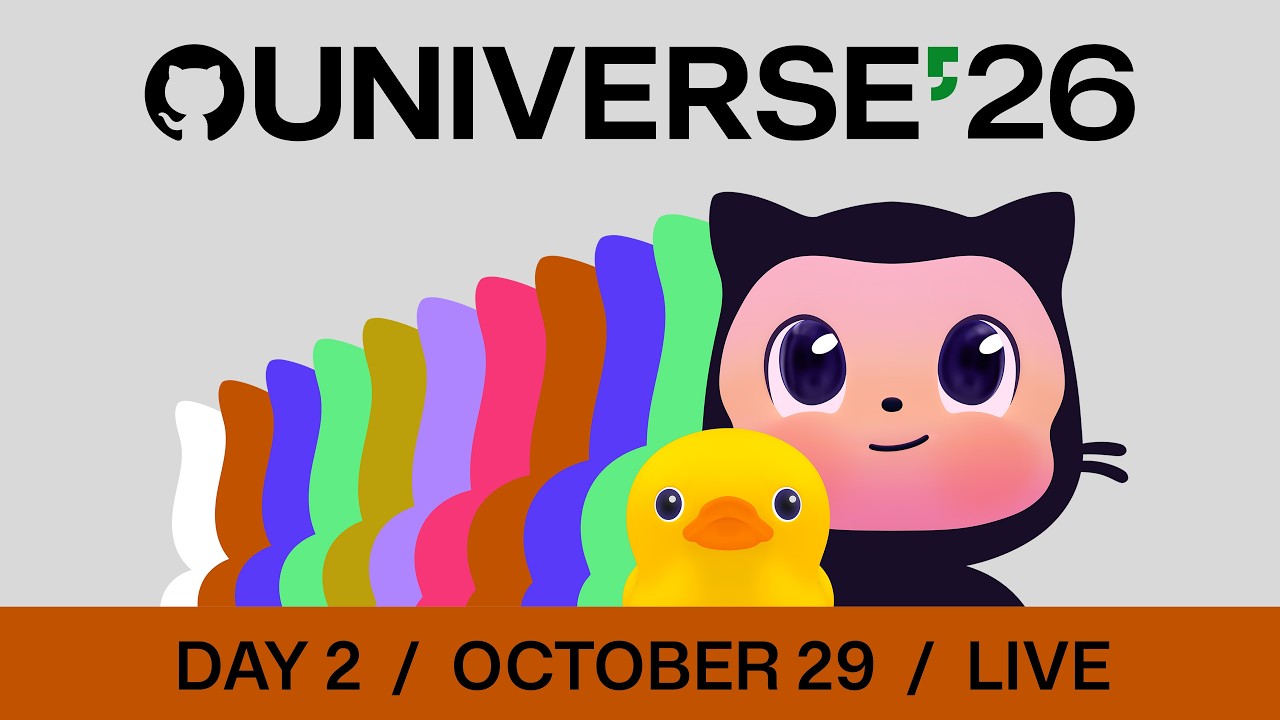 GitHub Universe Day 2 Keynote #GitHub #GitHubUniverse