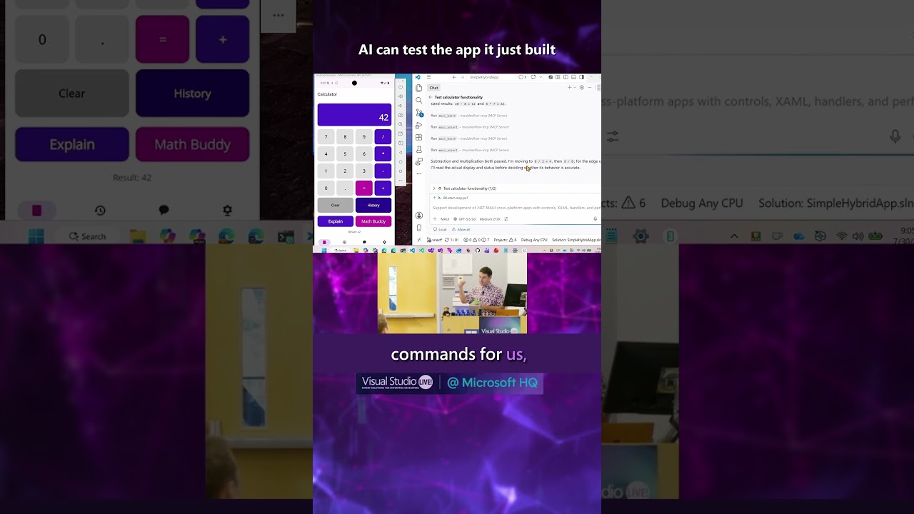 This AI Agent Tests Its Own Code #agenticai #visualstudio