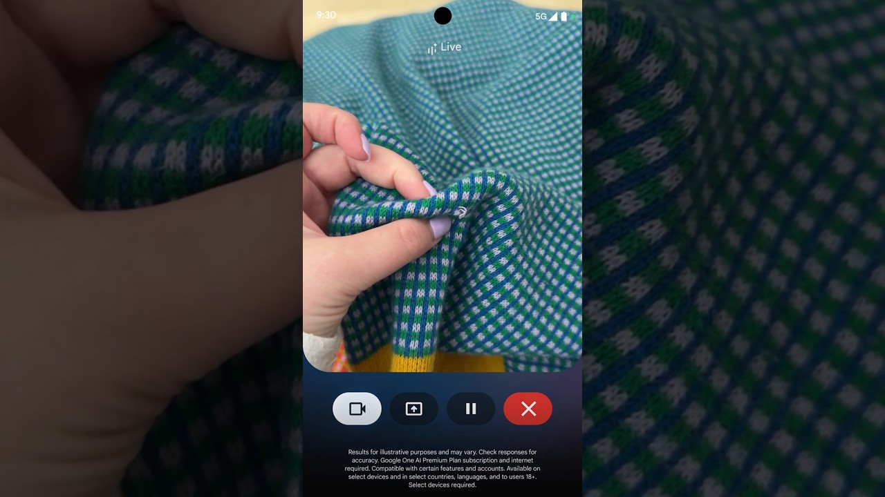 Hit a snag and need help? Try the new Gemini Live with Camera. Share your camera and screen to begin