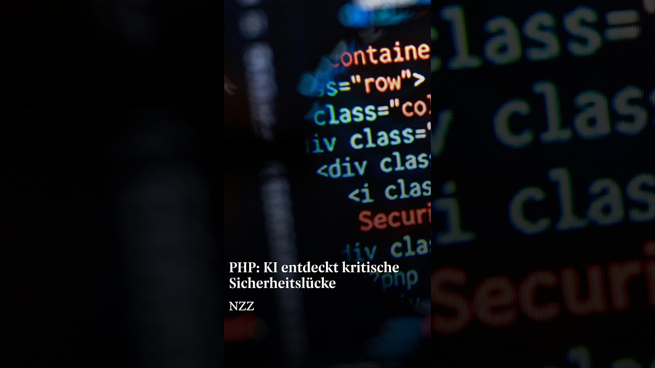 KI entdeckt kritische Sicherheitslücke #php #hacking #cybersecurity - YouTube