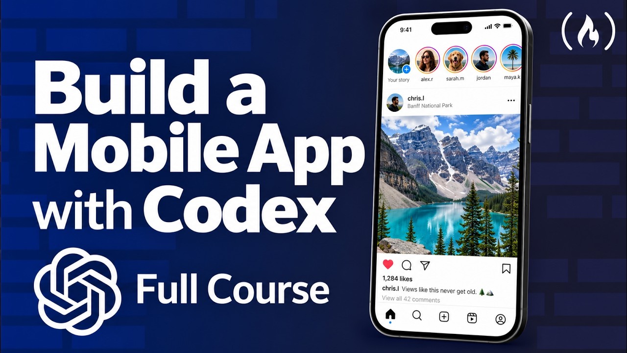 Build your own Mobile App with Codex GPT-6 Astra - Full iOS and Android Course