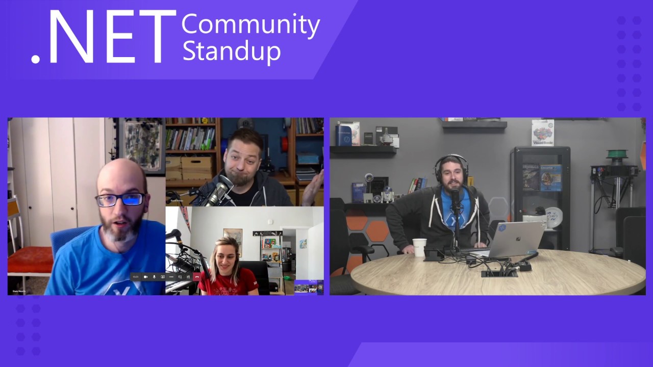 Xamarin: .NET Community Standup - March 5th 2020 - Dual Screen Fun with Shane!