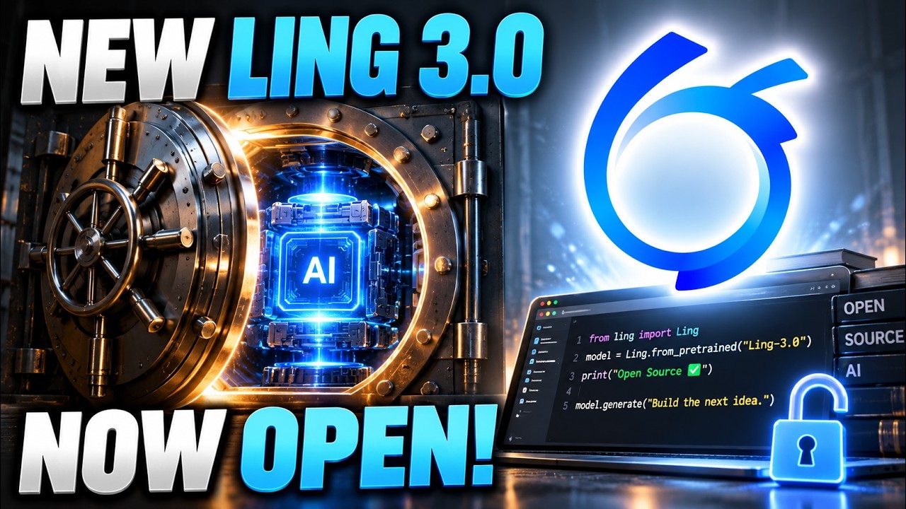 NEW Ling 3.0 Flash Sante Got Open-Sourced! 🤯