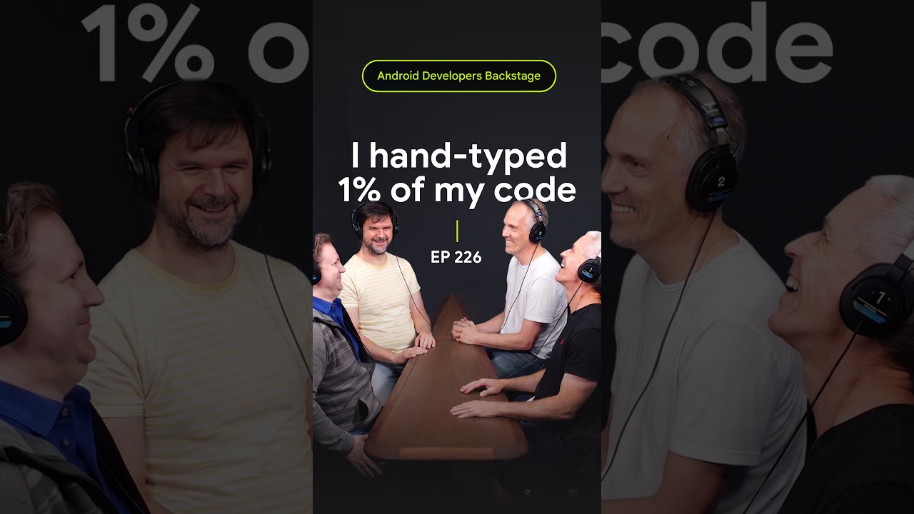 Are you still typing code?