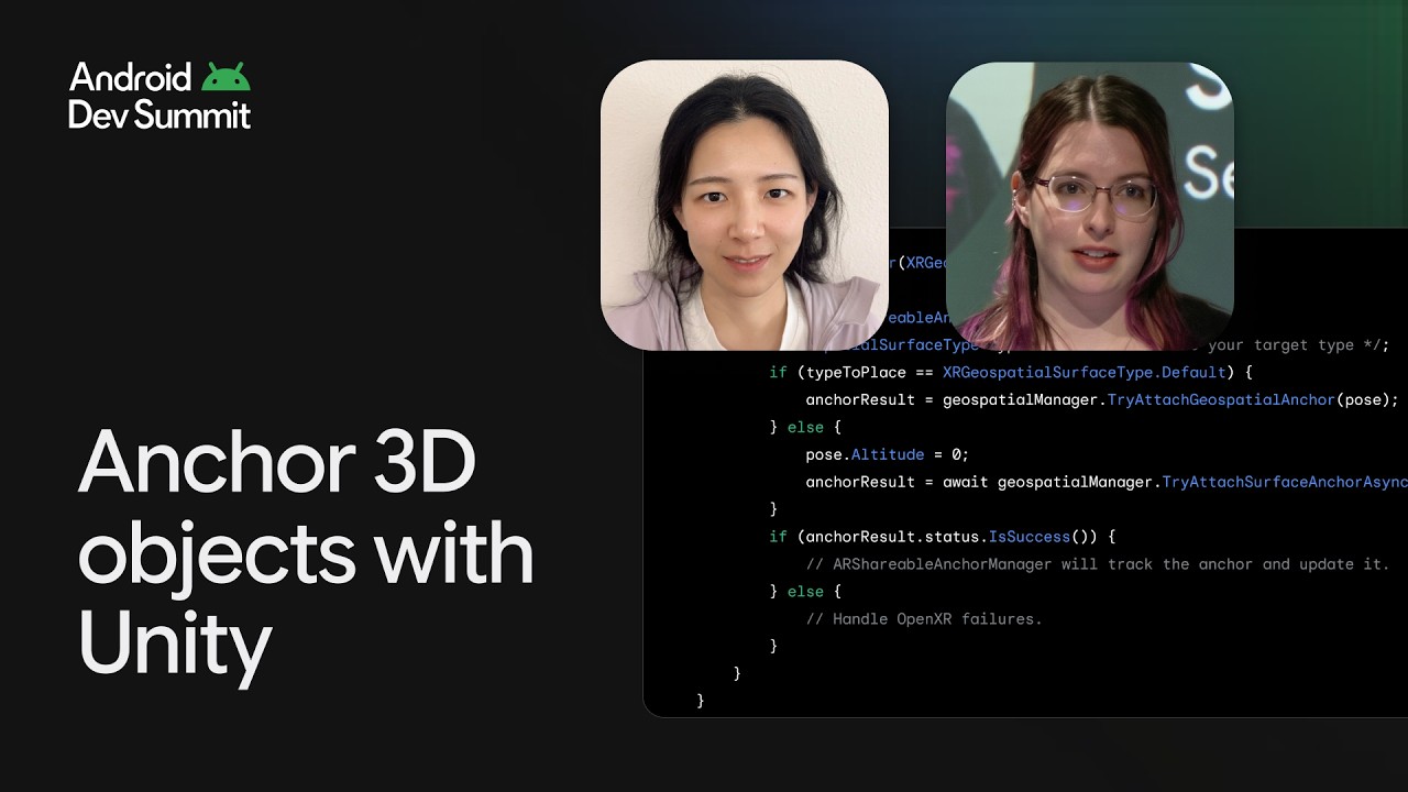 Architecting Spatial Content on Android XR with Unity