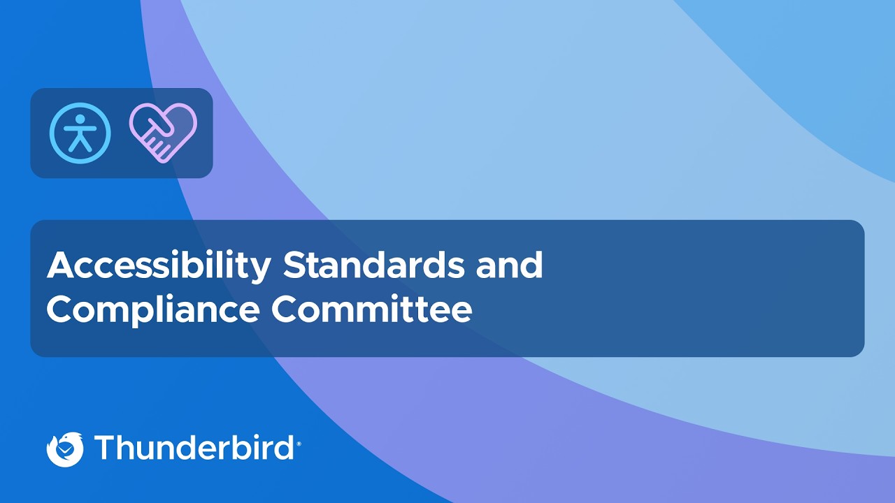 Accessibility Committee: September 2026