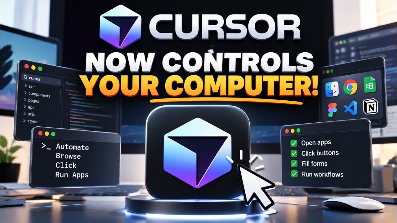 Cursor Can Now Control Your Entire Computer!